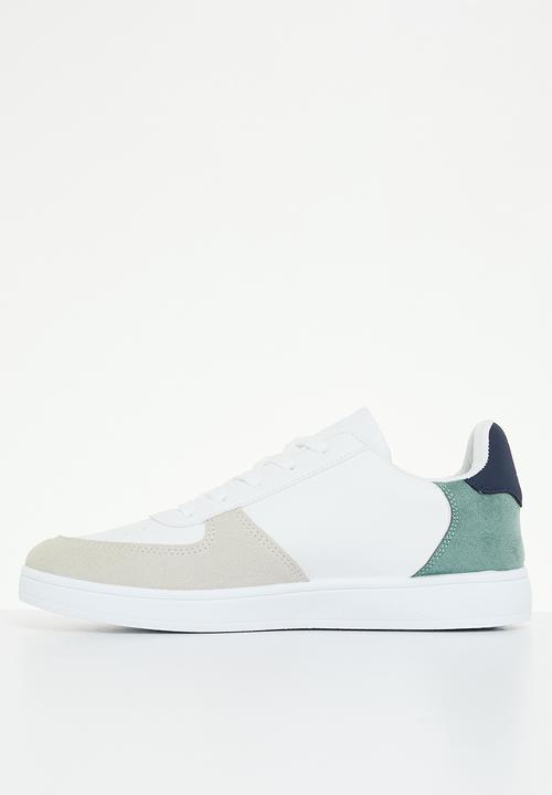 Pierre Cardin - Caron 2 sneaker - white & green