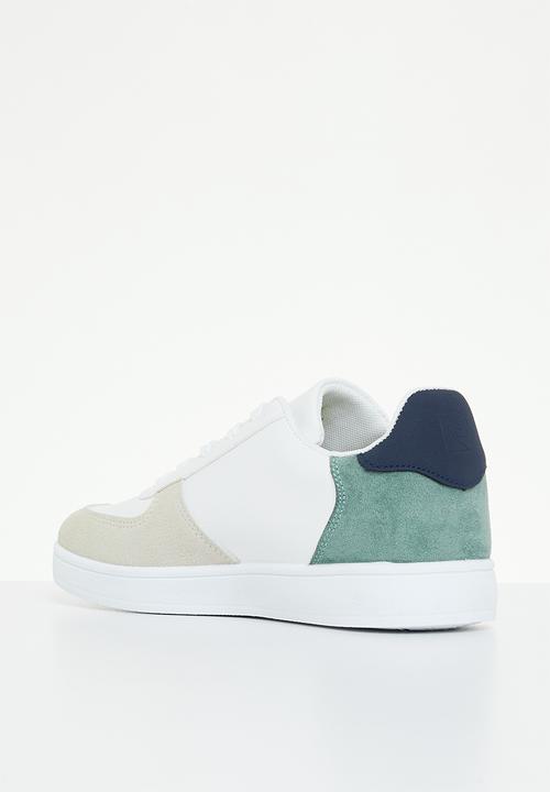 Pierre Cardin - Caron 2 sneaker - white & green