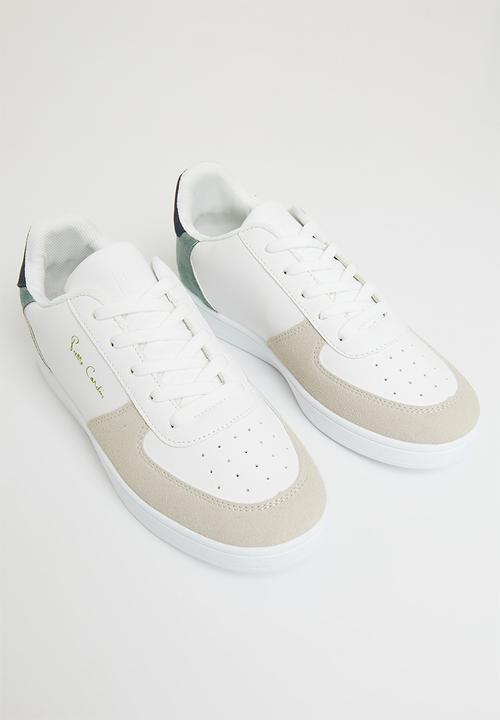 Pierre Cardin - Caron 2 sneaker - white & green