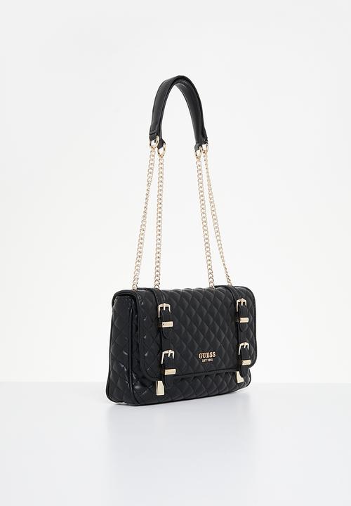 GUESS - Adam convertible xbody flap - black