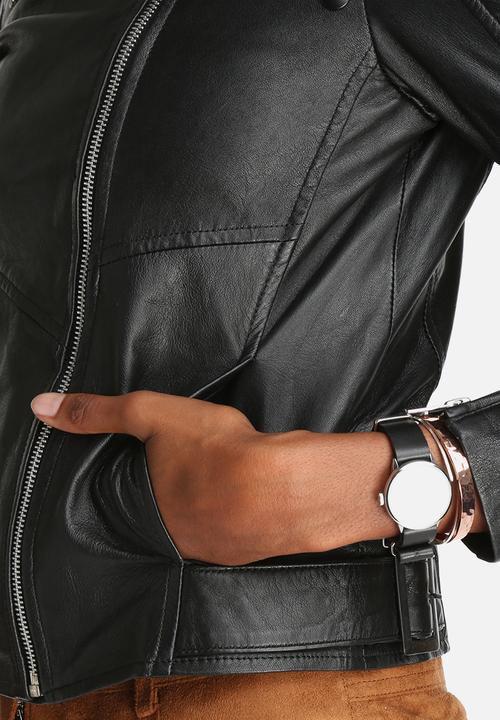 Y.A.S - Beina Leather Jacket
