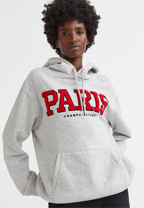 H&M - Hoodie - light grey marl/paris