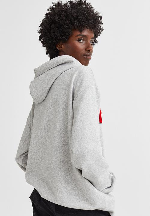 H&M - Hoodie - light grey marl/paris