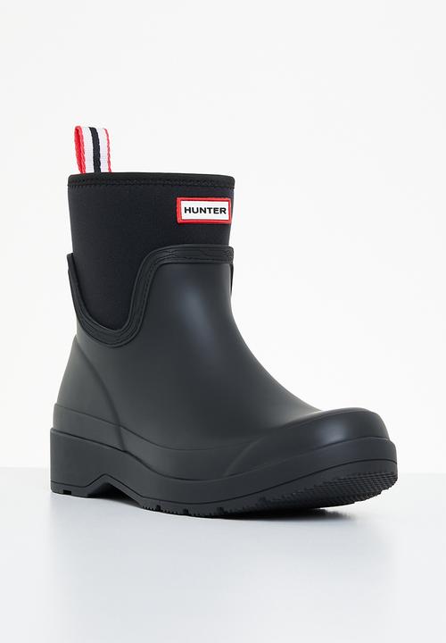 Hunter - Play neoprene boot short - black