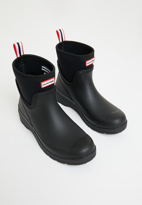 Hunter - Play neoprene boot short - black