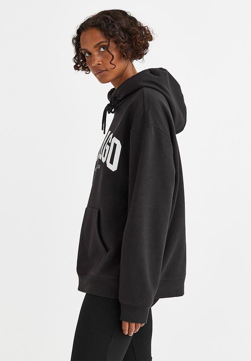 H&M - Hoodie - black/chicago