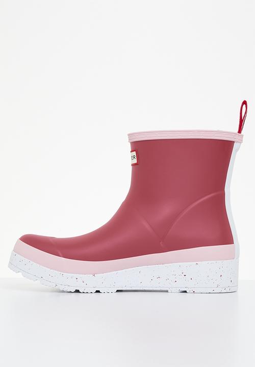 Hunter - Play short speckle sole - glenmore rose/azalea pnk