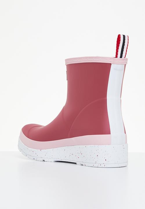 Hunter - Play short speckle sole - glenmore rose/azalea pnk
