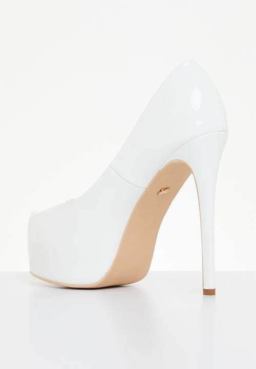 Rock & Co - Coco1 platform heel - white