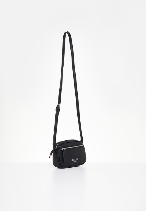 GUESS - Rowan mini top zip - black