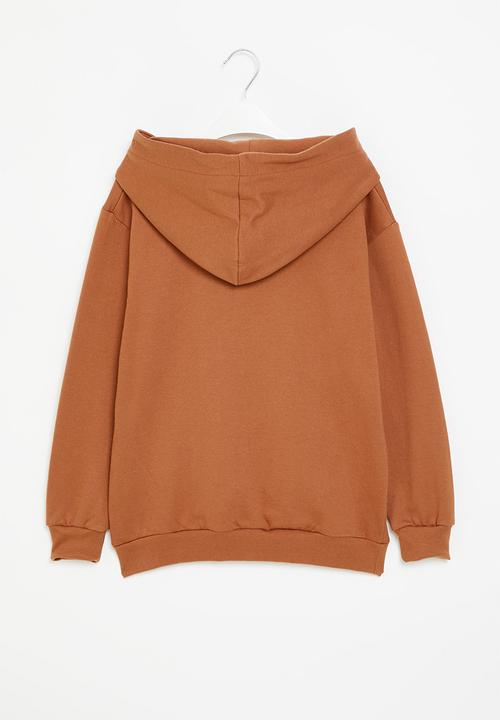 Superbalist - Older boys oversized graphic hoodie -MUSTARD  