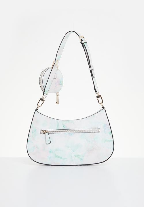 GUESS - Alexie top zip shoulder bag - multi 