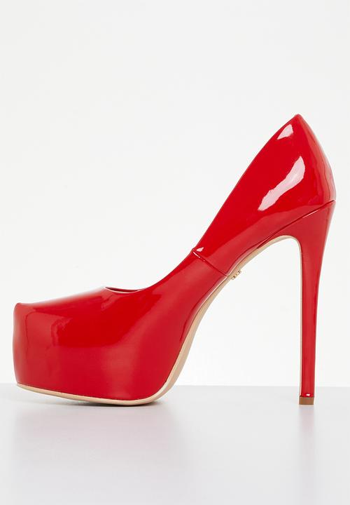 Rock & Co - Coco1 platform heel - red