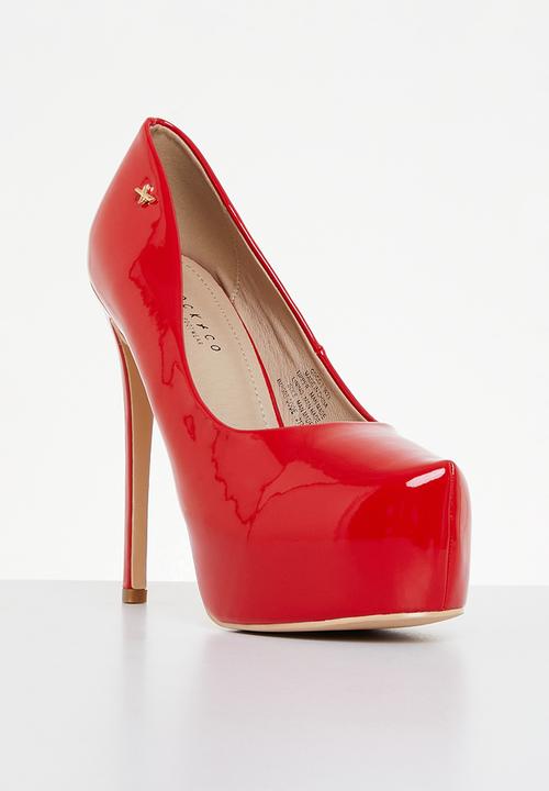 Rock & Co - Coco1 platform heel - red