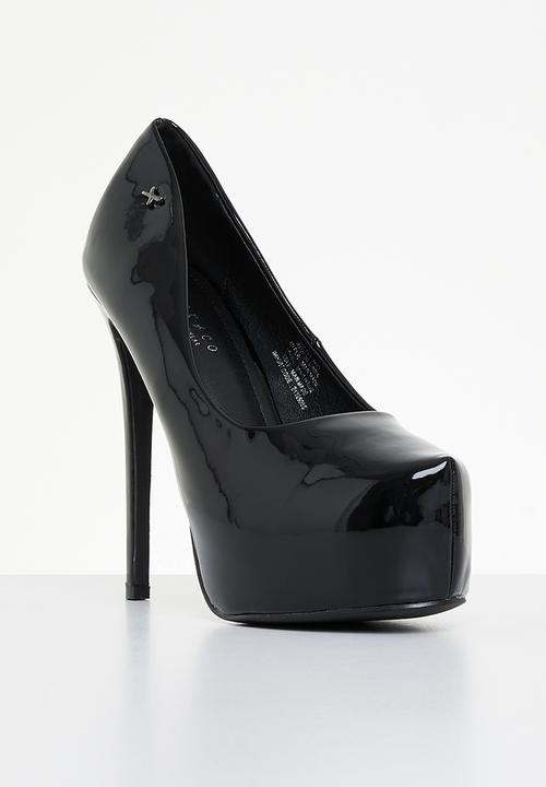 Rock & Co - Coco1 platform heel - black