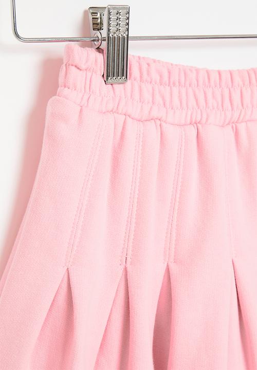 Superbalist - Cotton pleated skirt -light pink