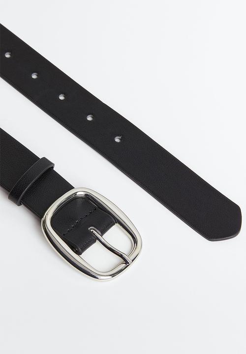 H&M - Belt - black/silver-coloured