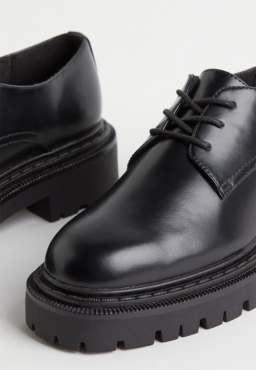 H&M - Chunky derby shoes - black