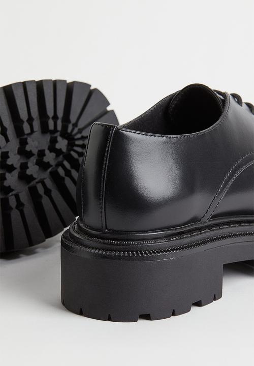 H&M - Chunky derby shoes - black