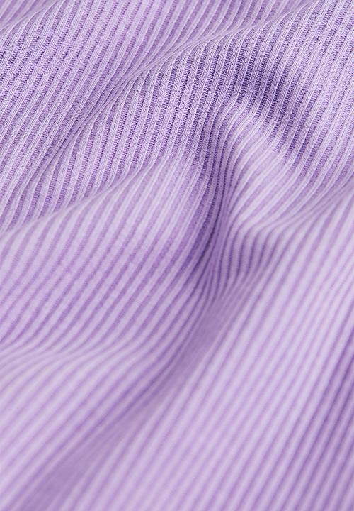 H&M - Off-the-shoulder top - light purple