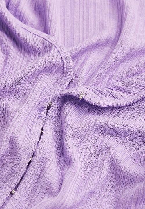 H&M - Short cardigan - light purple