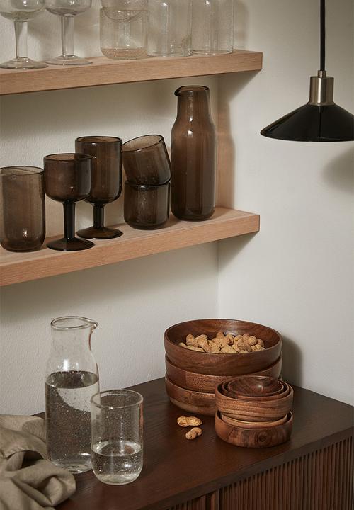 H&M - Wine glass - brown