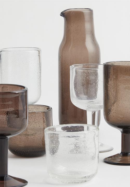 H&M - Wine glass - clear glass