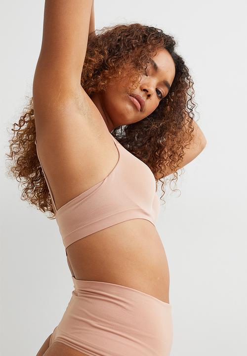 H&M - 2 Pack medium shaping thongs - beige