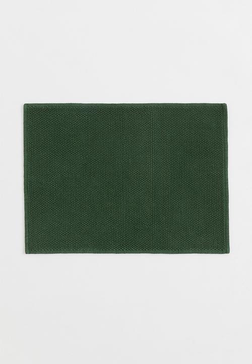 H&M - Cotton bath mat - green