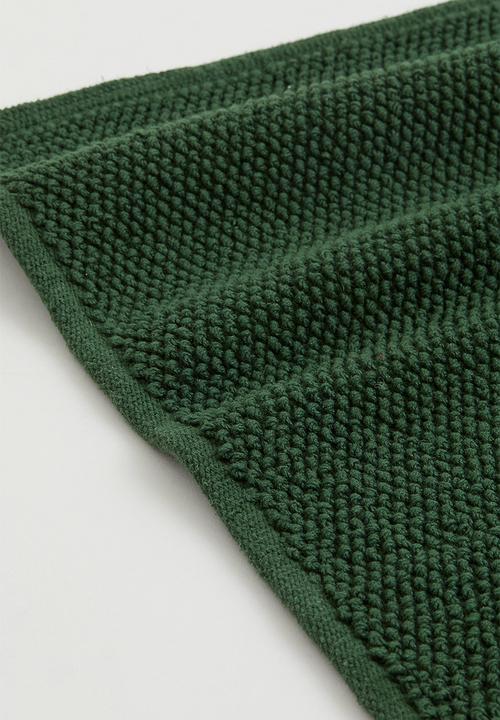H&M - Cotton bath mat - green