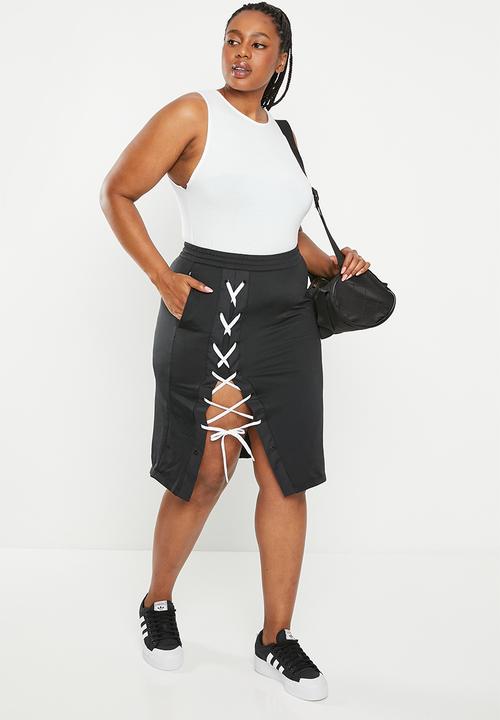 adidas Performance - Plus laced skirt - black