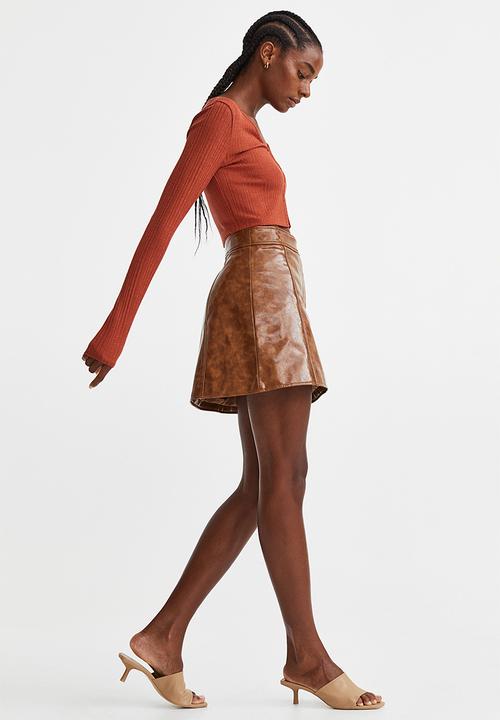 H&M - Short cardigan - dark orange
