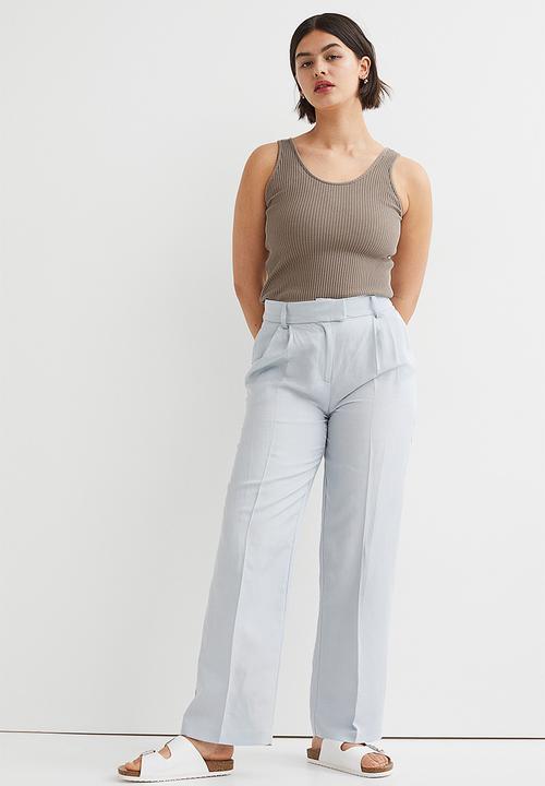 H&M - Ribbed vest top - mole
