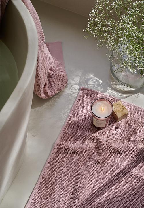 H&M - Cotton bath mat - pink