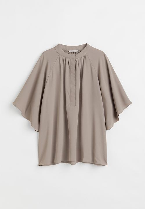 H&M - Chiffon blouse - greige