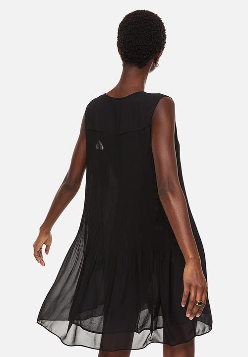 H&M - Pleated dress - black 
