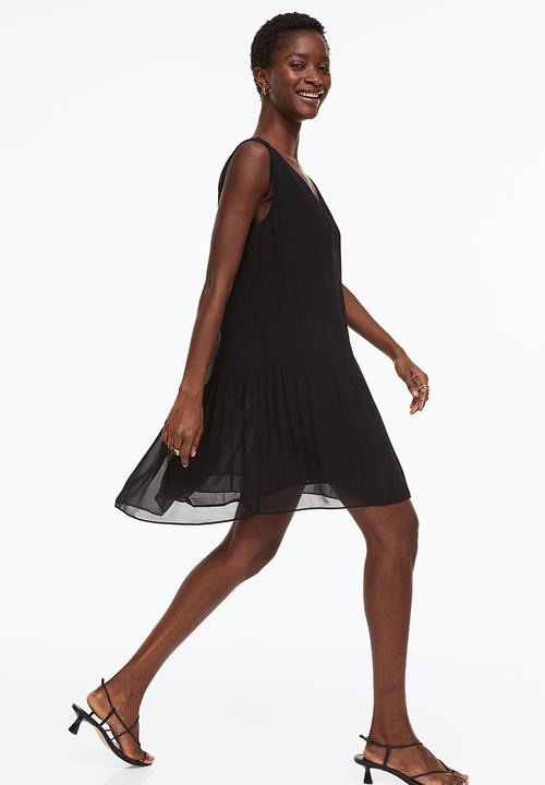 H&M - Pleated dress - black 