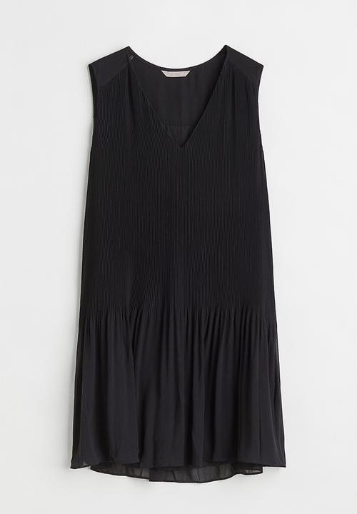 H&M - Pleated dress - black 