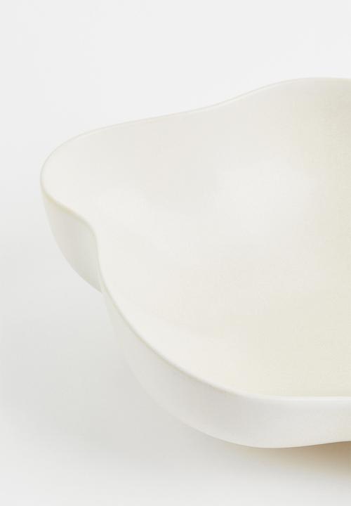 H&M - Large stoneware bowl - beige