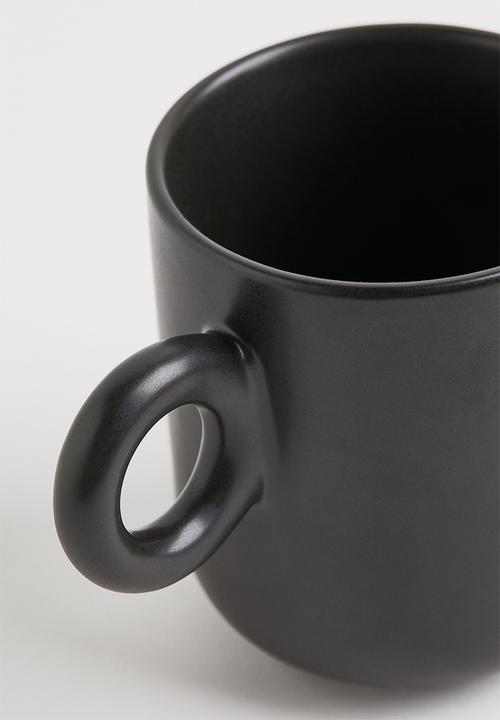 H&M - Stoneware mug - black