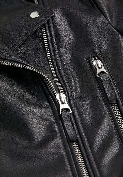 H&M - Biker jacket - black