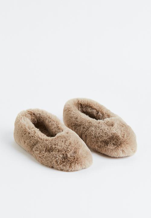 H&M - Soft indoor slippers - beige