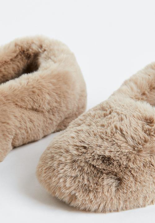 H&M - Soft indoor slippers - beige