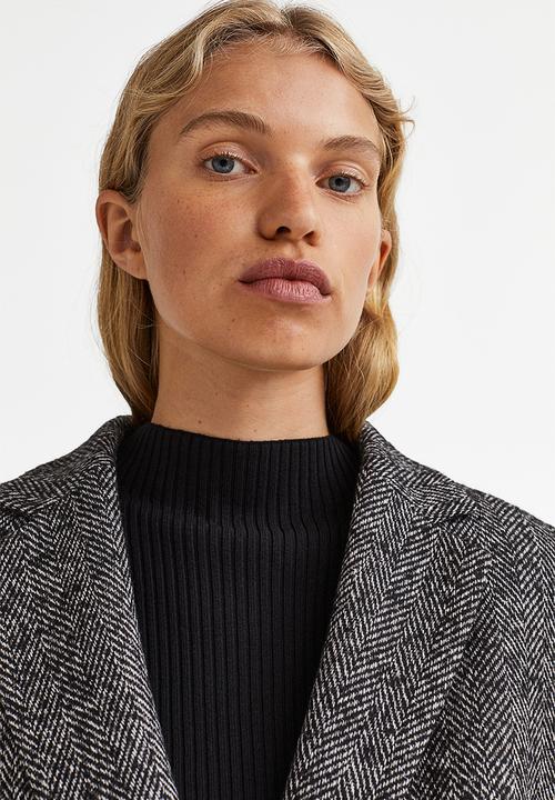 H&M - Rib-knit jumper - black