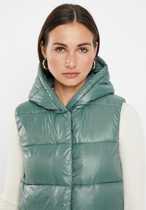dailyfriday - Longline puffer - green 