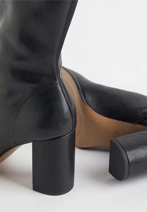 H&M - Heeled boots - black