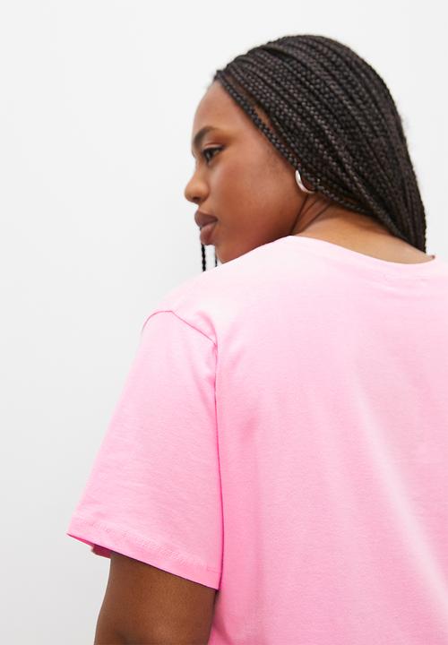 Superbalist - Relaxed graphic tee - pink