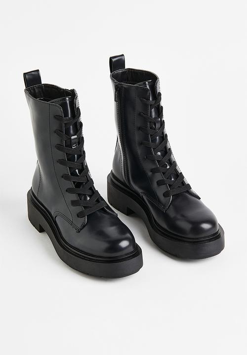 H&M - Boots - black