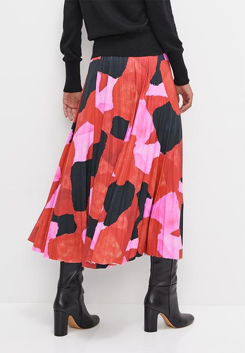 edit - Modaxi pleated skirt - multi 