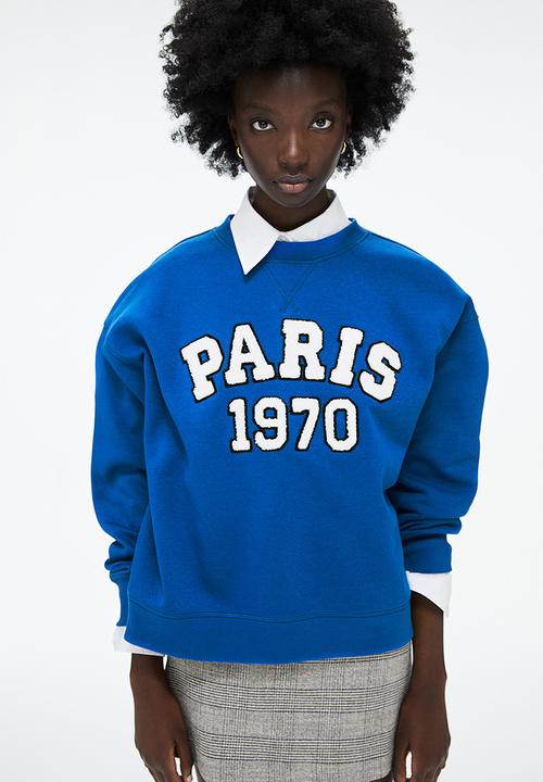 H&M - Sweatshirt - bright blue/paris
